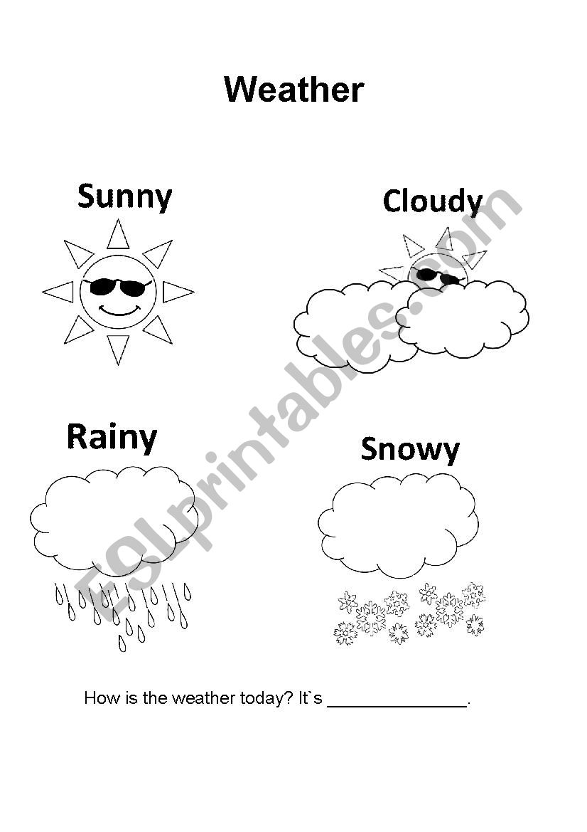 weather worksheet