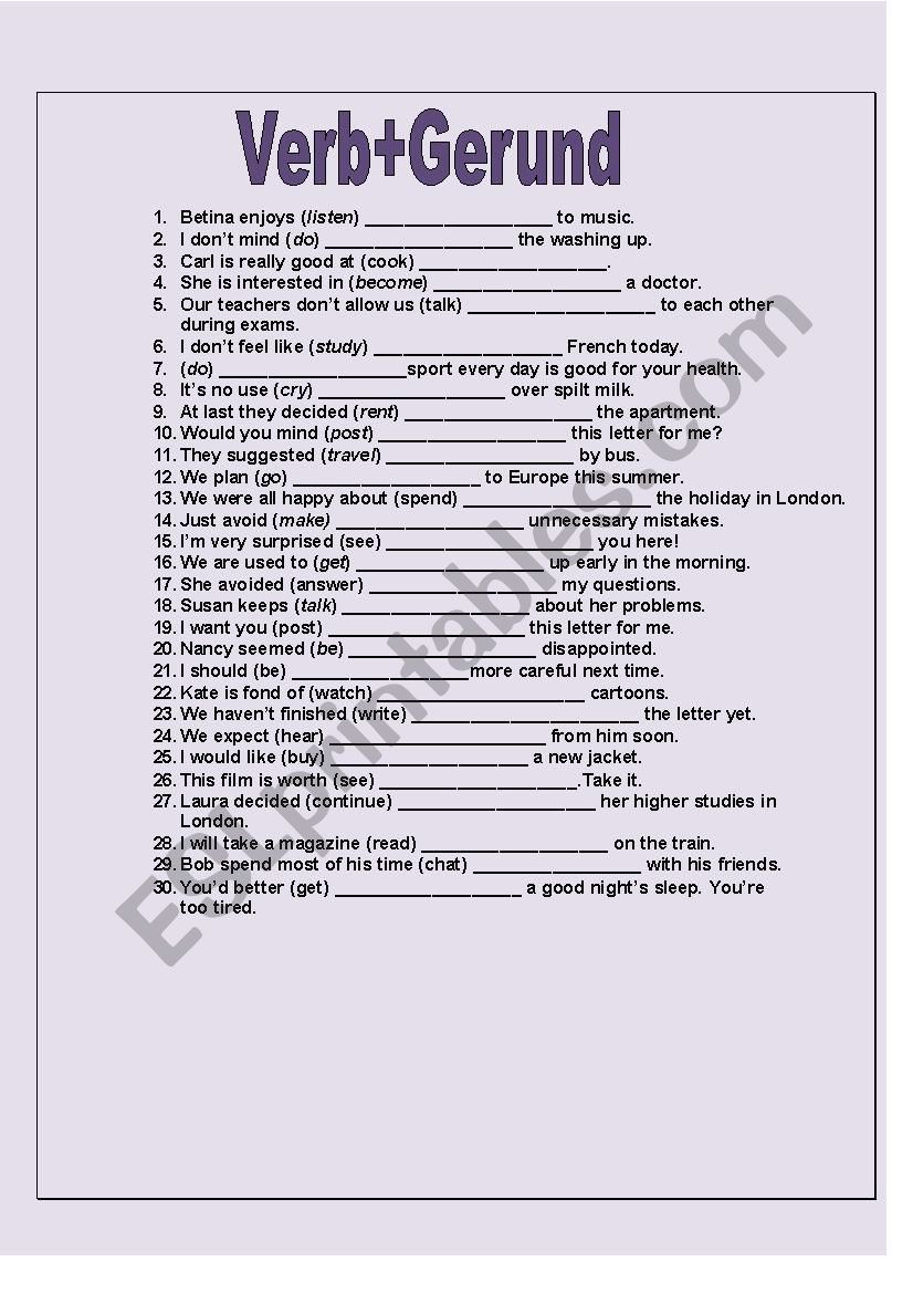 verb-gerund-esl-worksheet-by-teacher-yukary