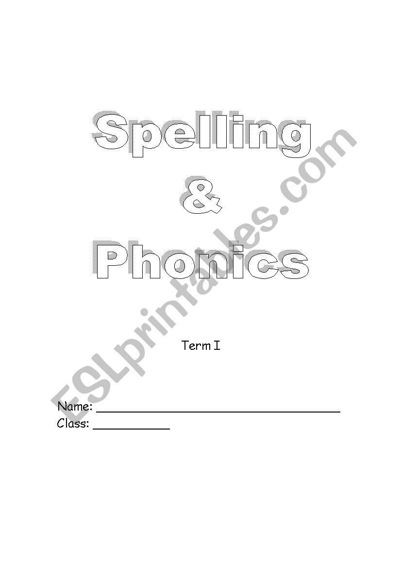 Spelling and phonetics worksheet