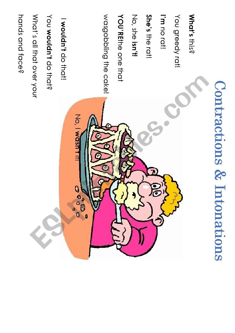 Contraction & Intonation Practice