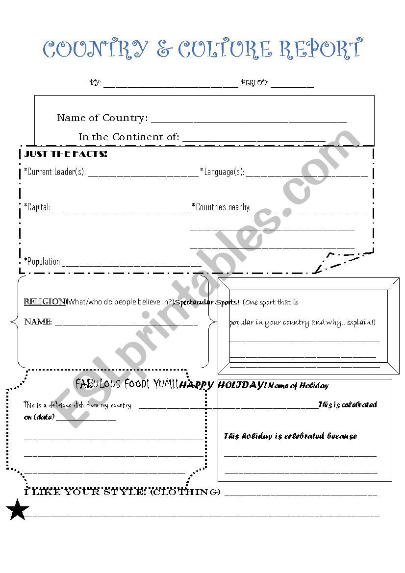Country and Culture Report modified