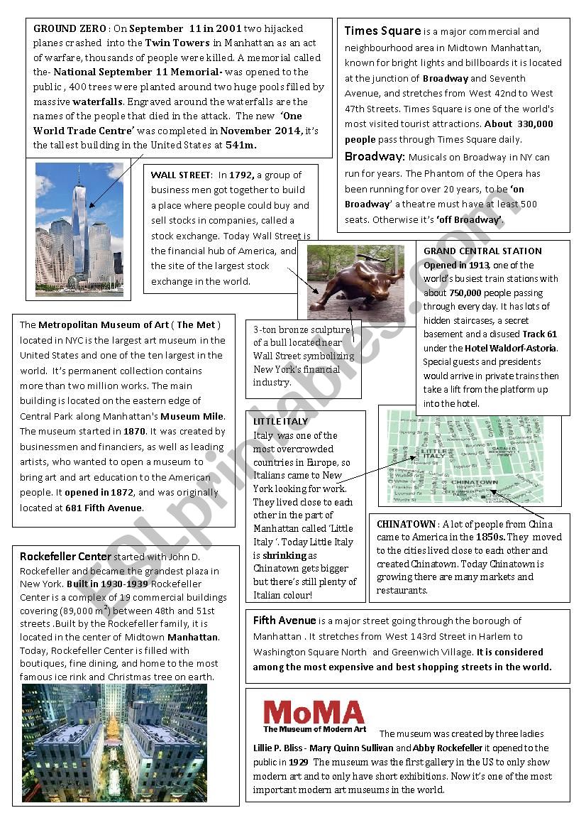 NYC Â´Part 2Â´  worksheet