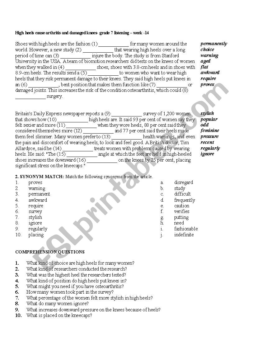 you are the number one for me worksheet