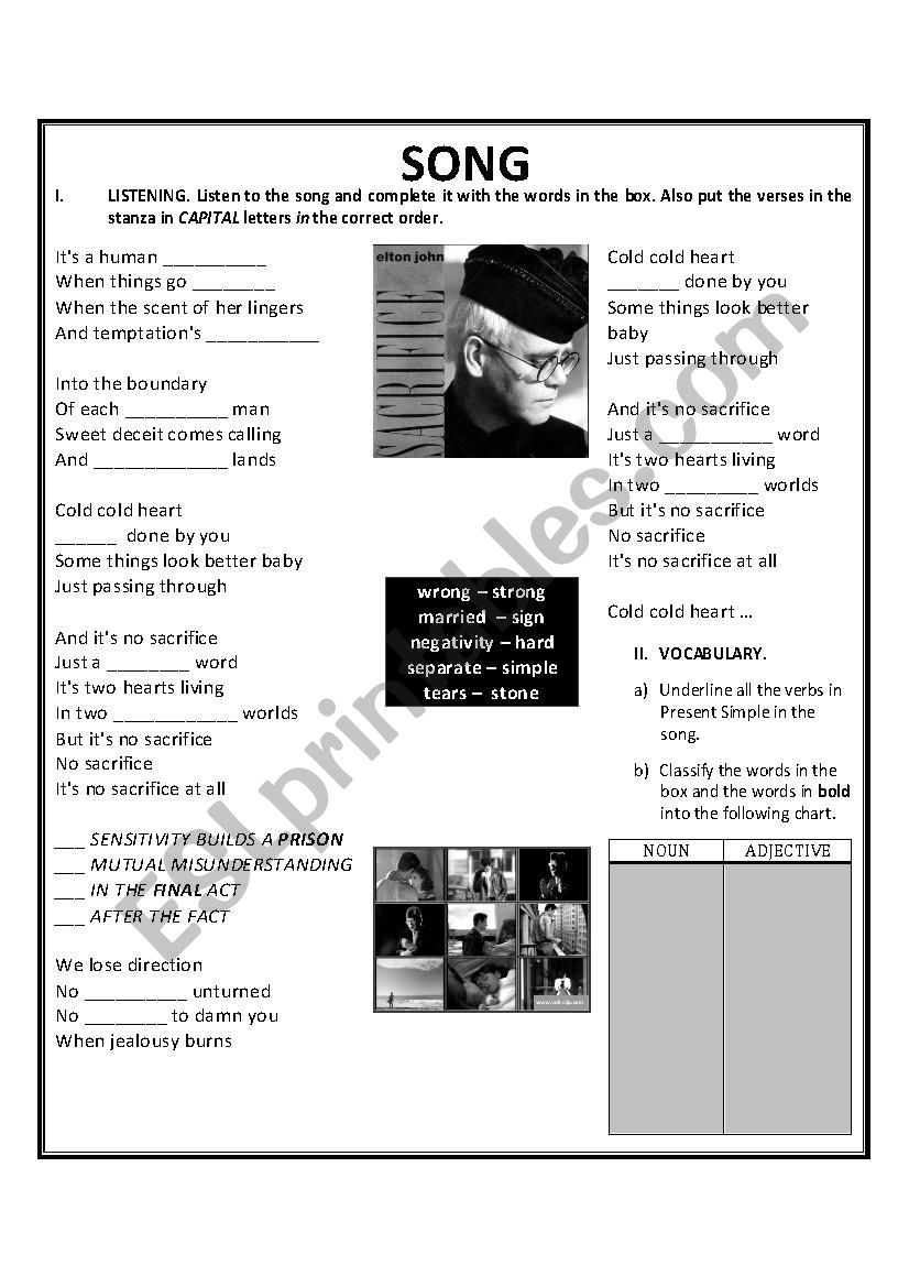 Letras - Elton John - Sacrifice (TRADUÇÃO), PDF, Lazer