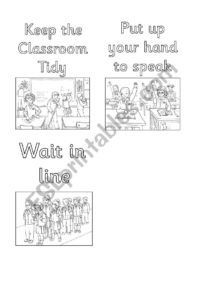RULES worksheet