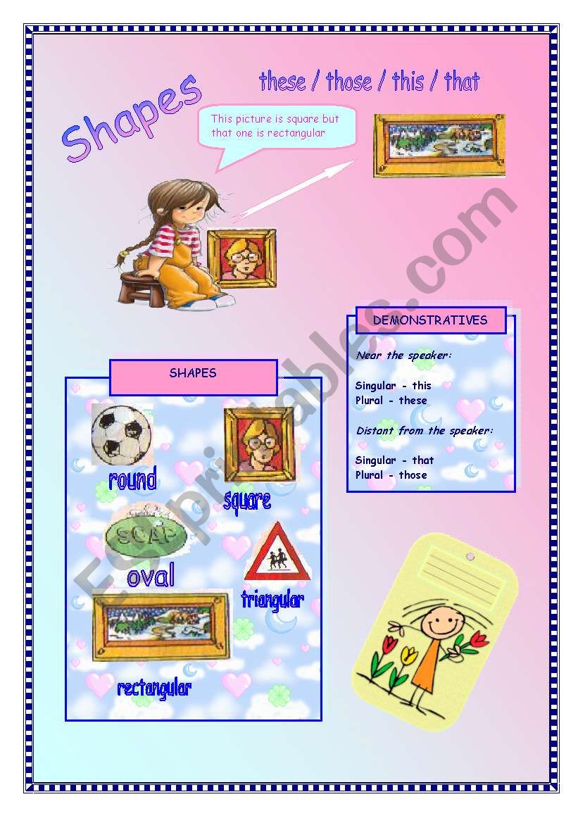 Shapes worksheet