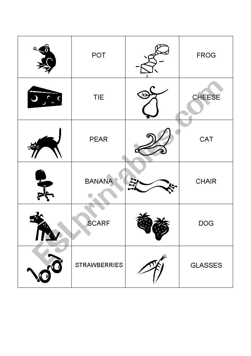 Dominoes worksheet