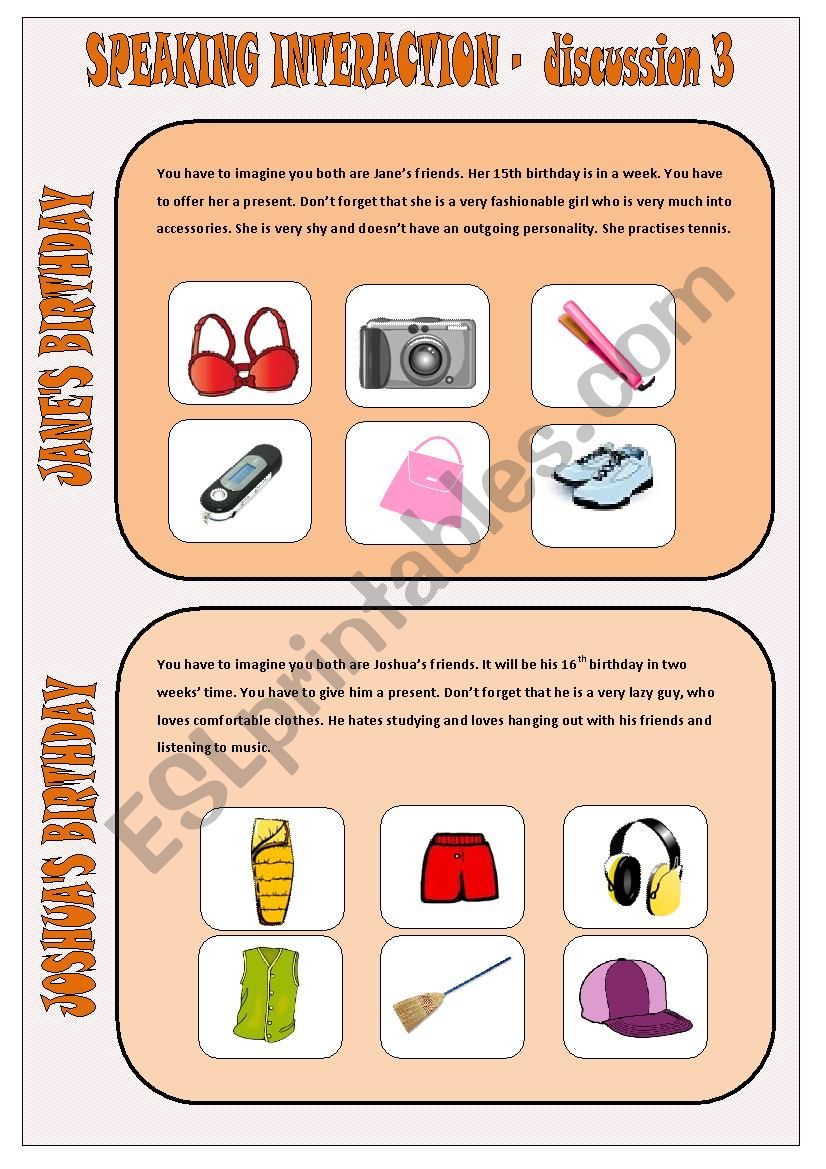 Speaking interaction - discussion 3 (6)