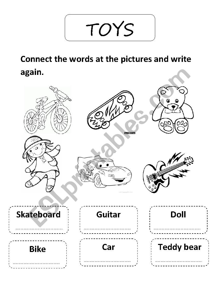 TOYS worksheet