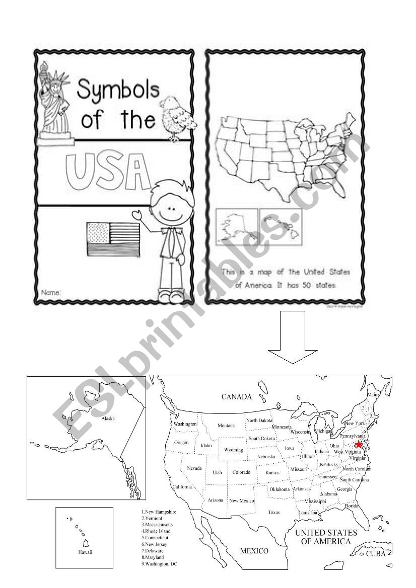 USA worksheet