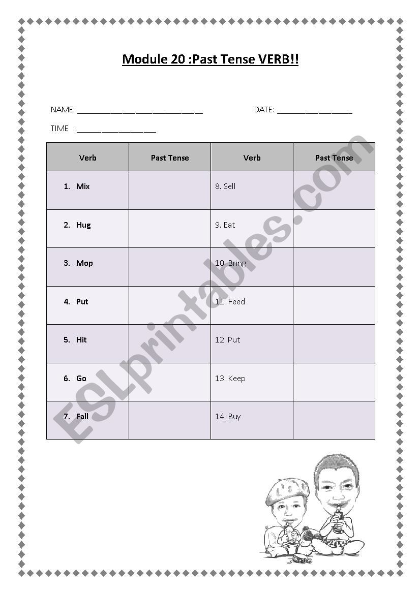 Grammar Guru worksheet