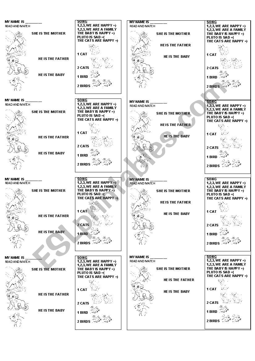 Magic English 2 worksheet