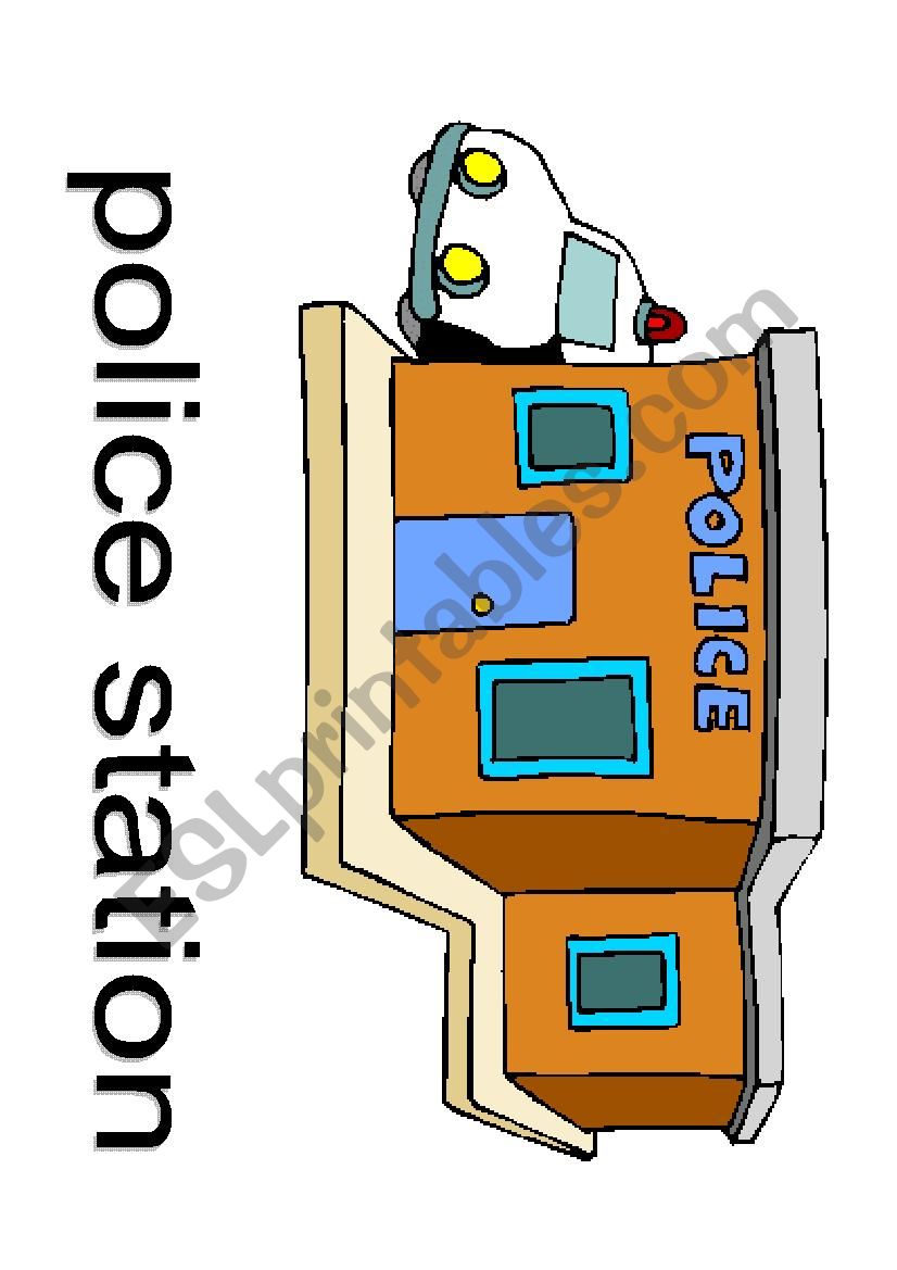 Places in the city worksheet