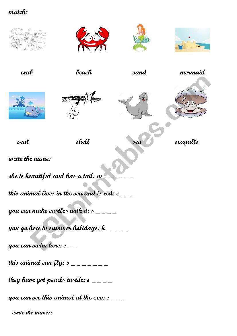 Nature  worksheet