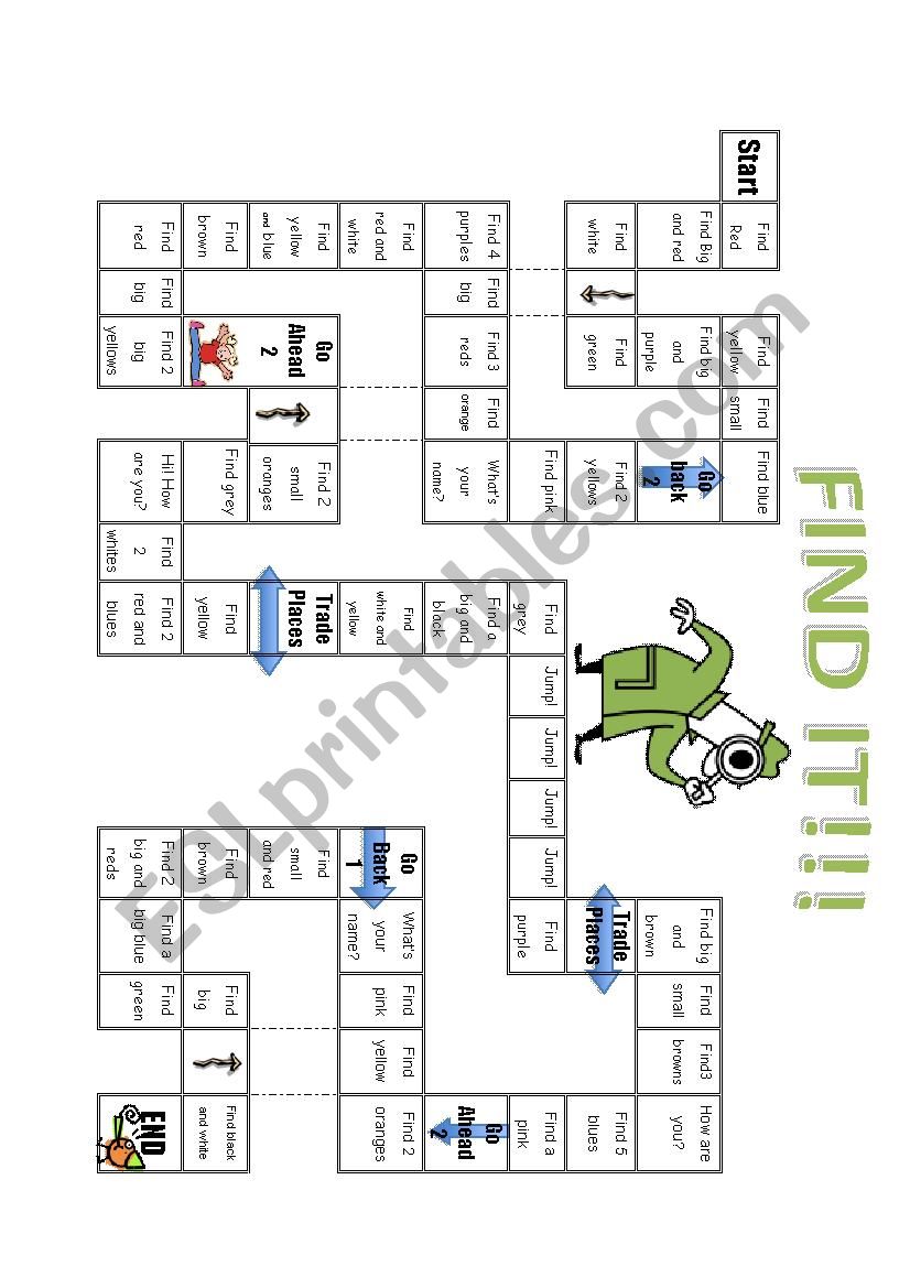 FIND IT!  worksheet