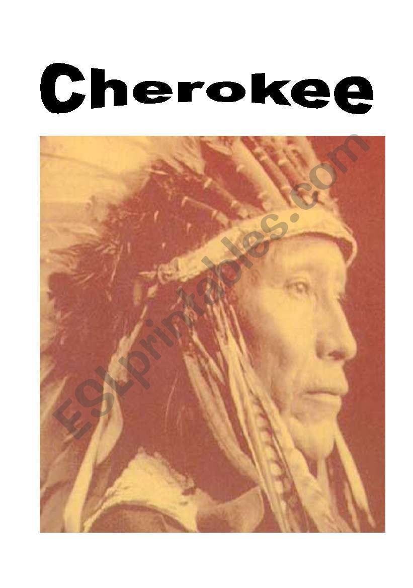 cherokee worksheet