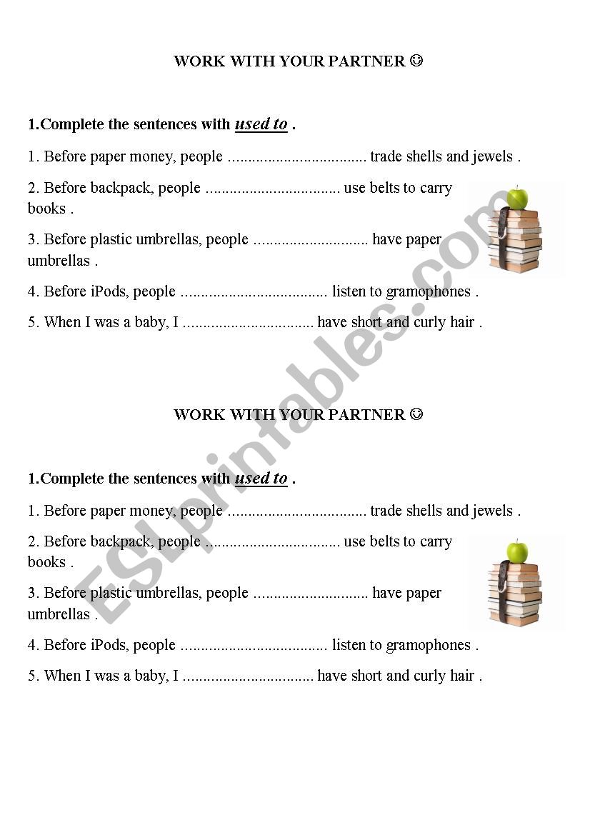 Life in the past worksheet