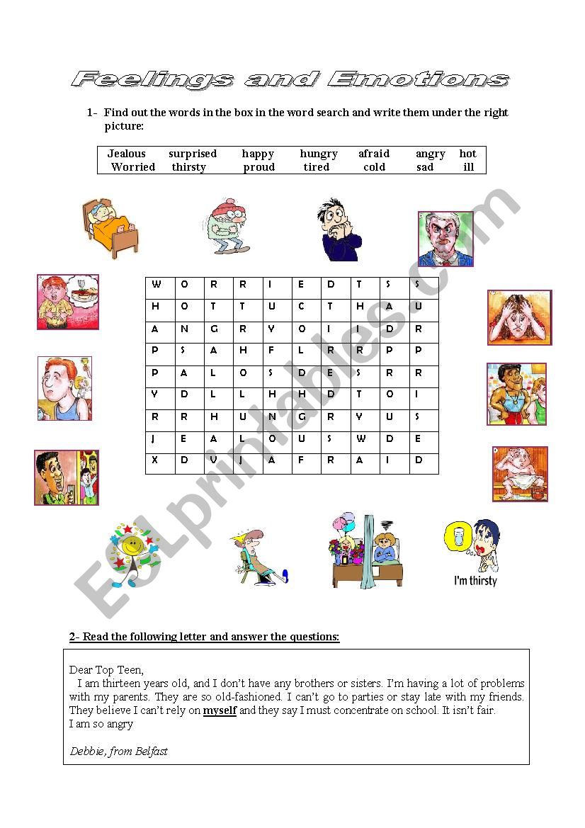 Family Relationships/ Feelings and Emotions