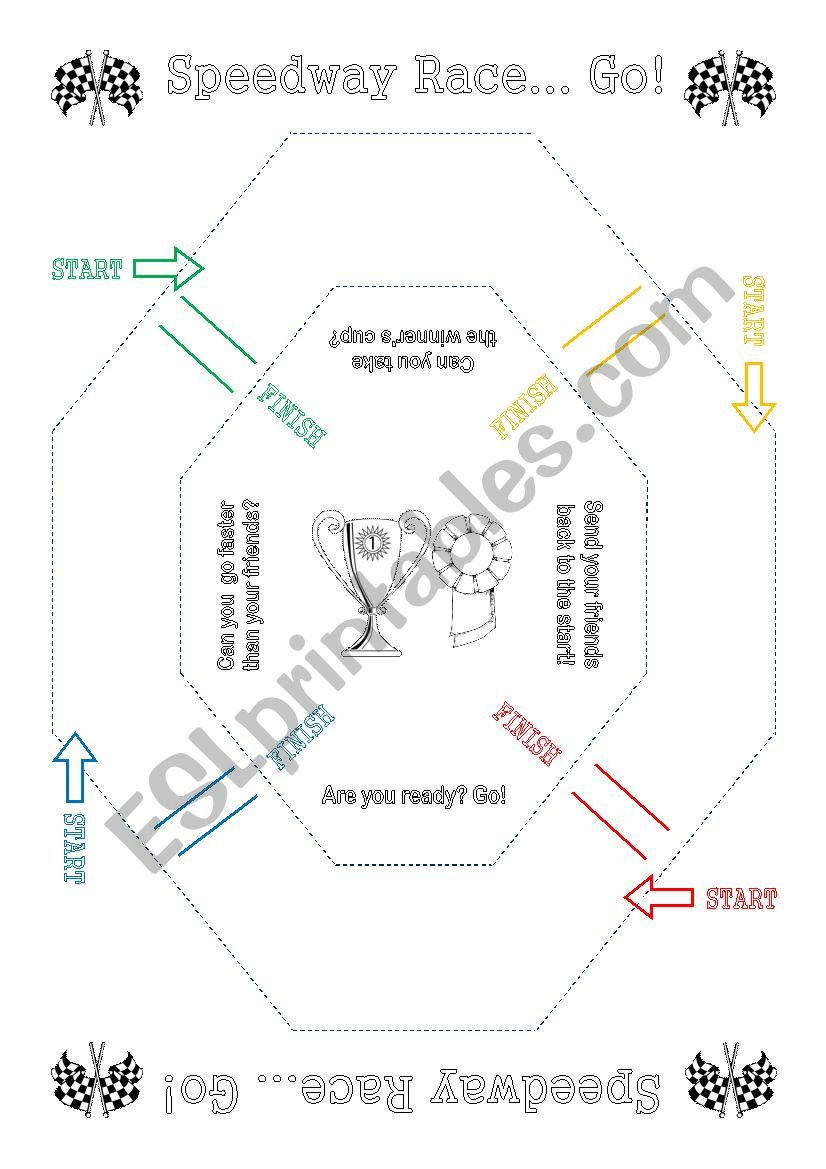 Boardgame (template) worksheet