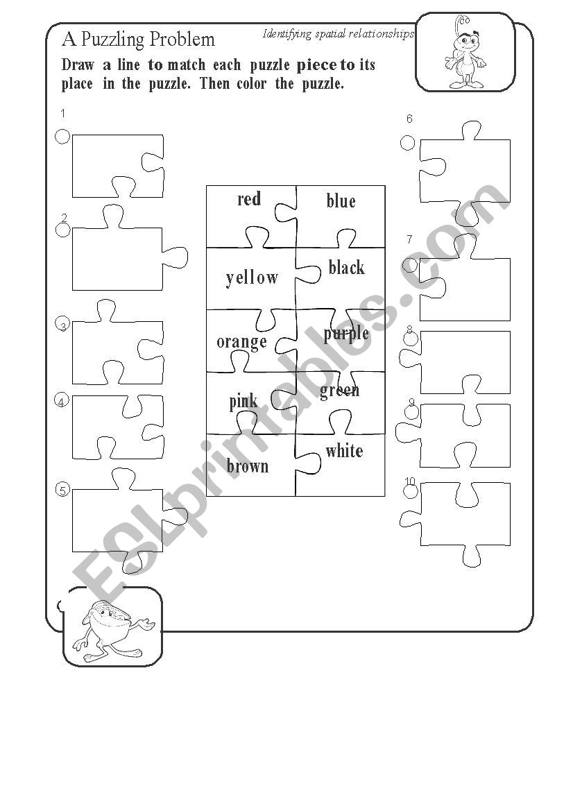 a puzzling problem worksheet