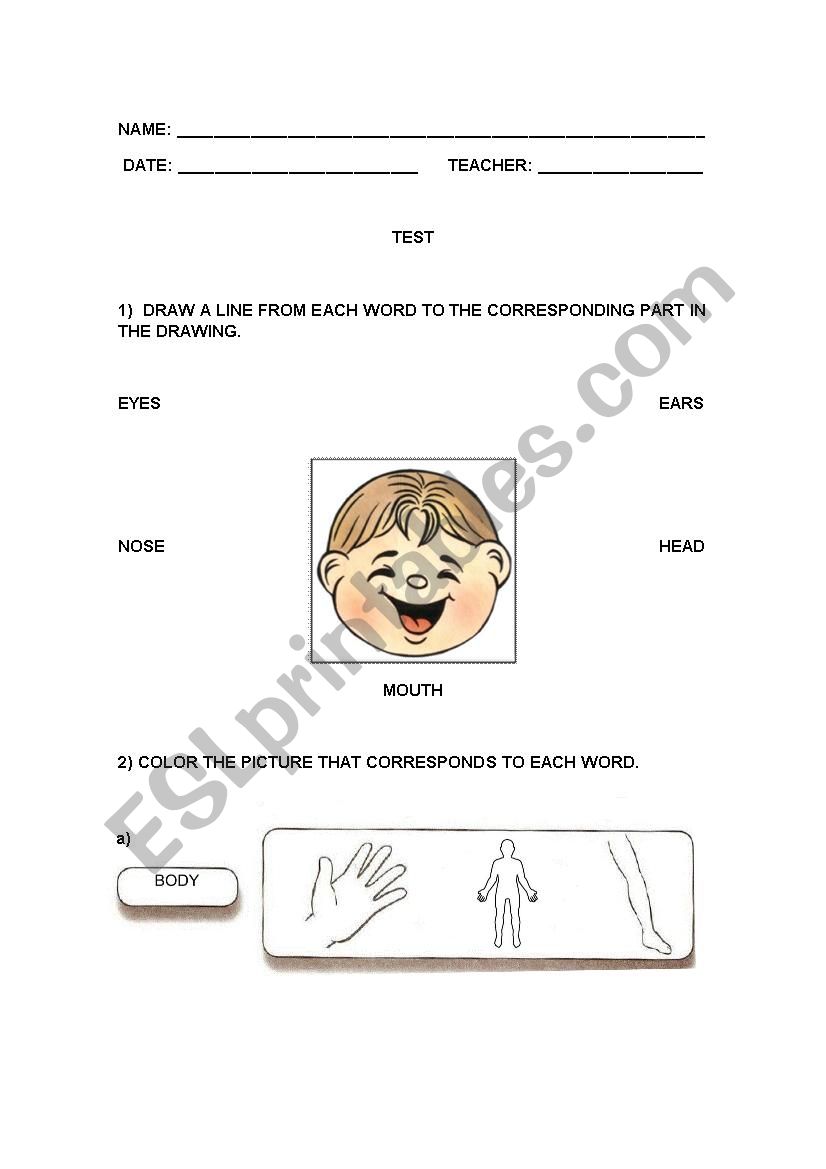 Test worksheet