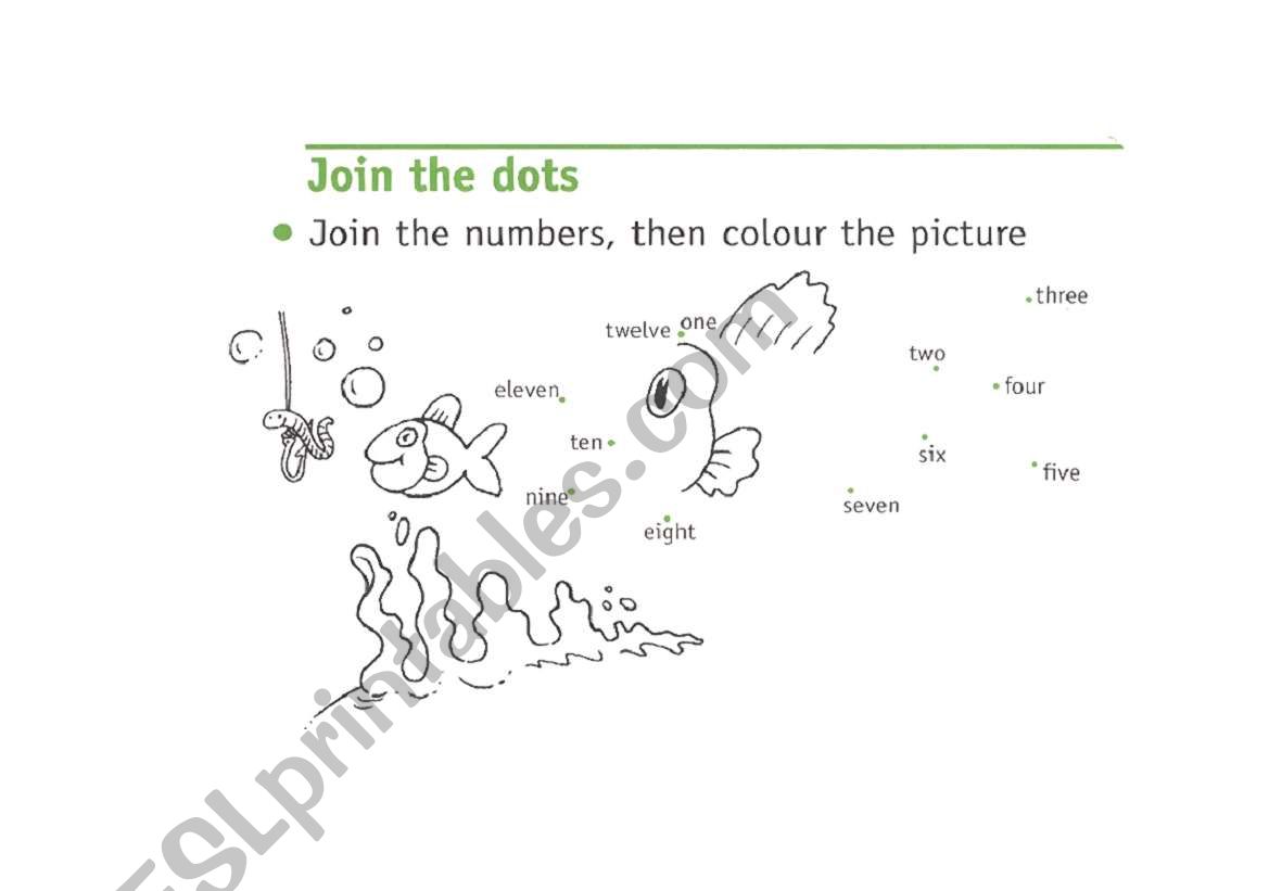 join the dots worksheet