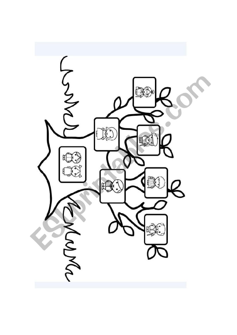 family tree and certificate worksheet