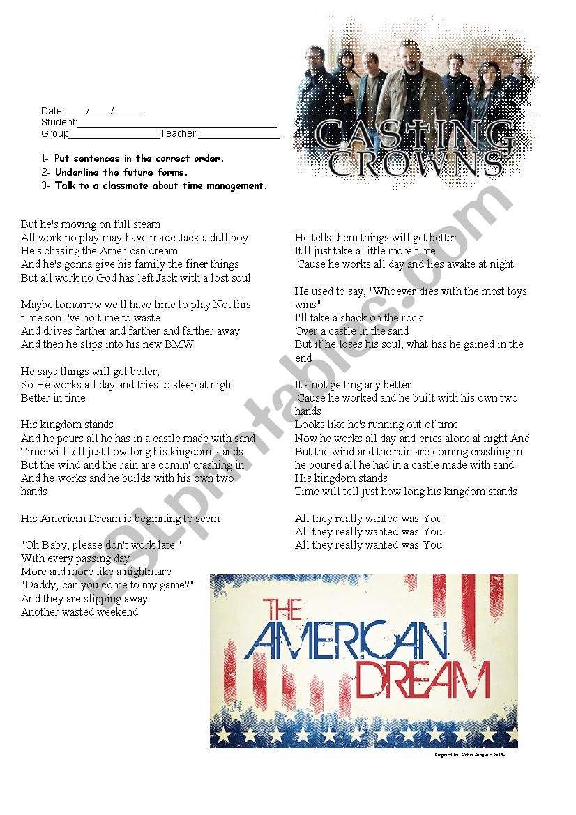 American Dream - Casting Crowns