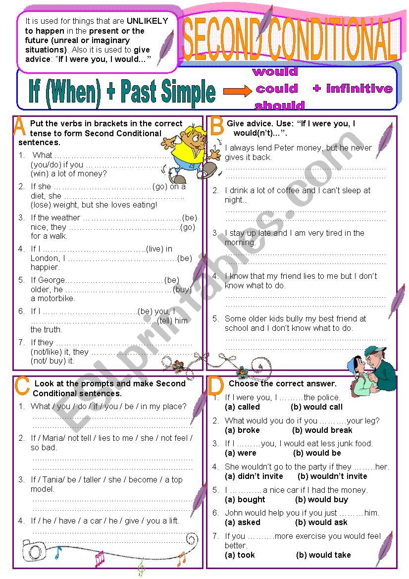 Second Conditional worksheet