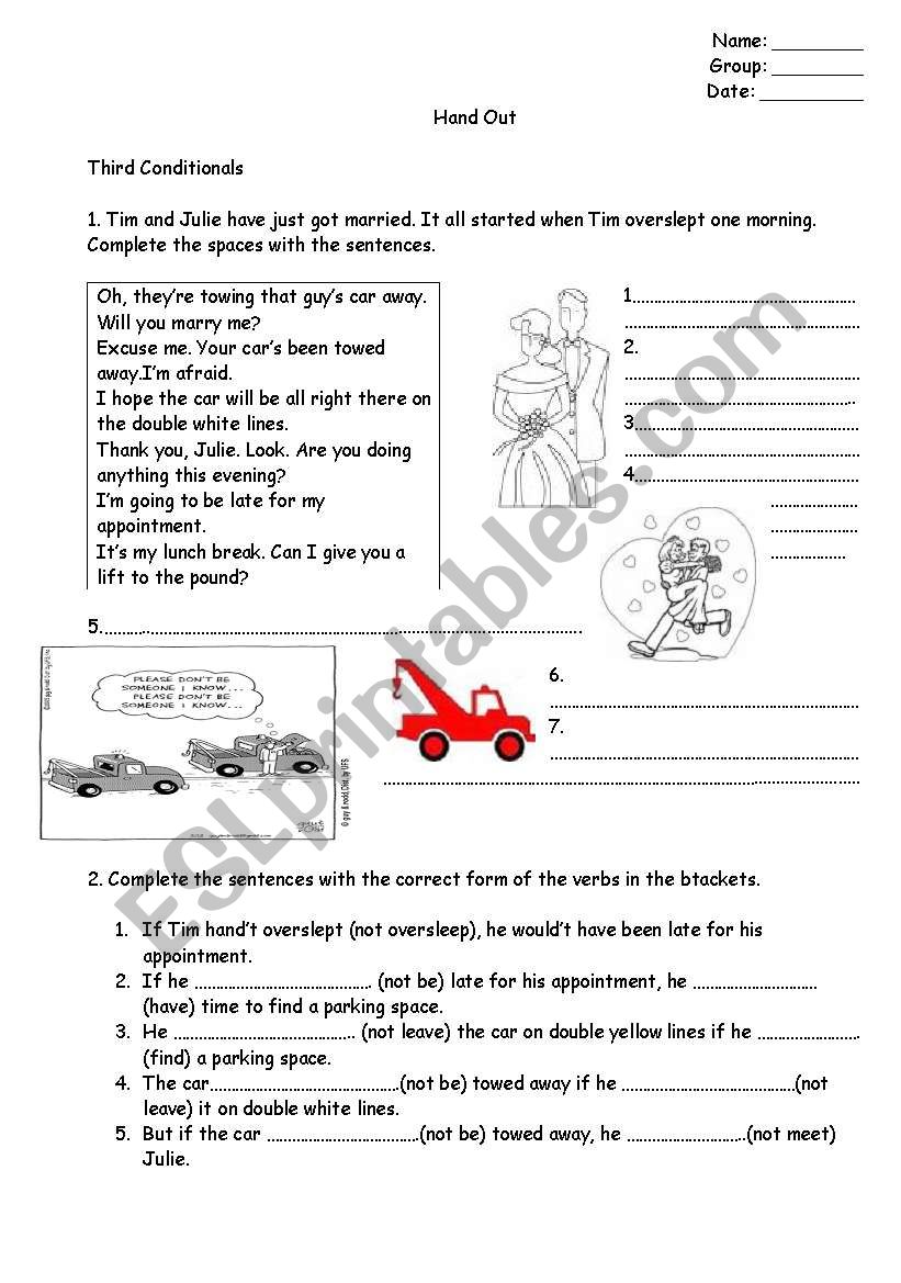 Third Conditional worksheet