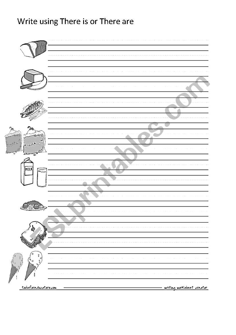 there is,are worksheet