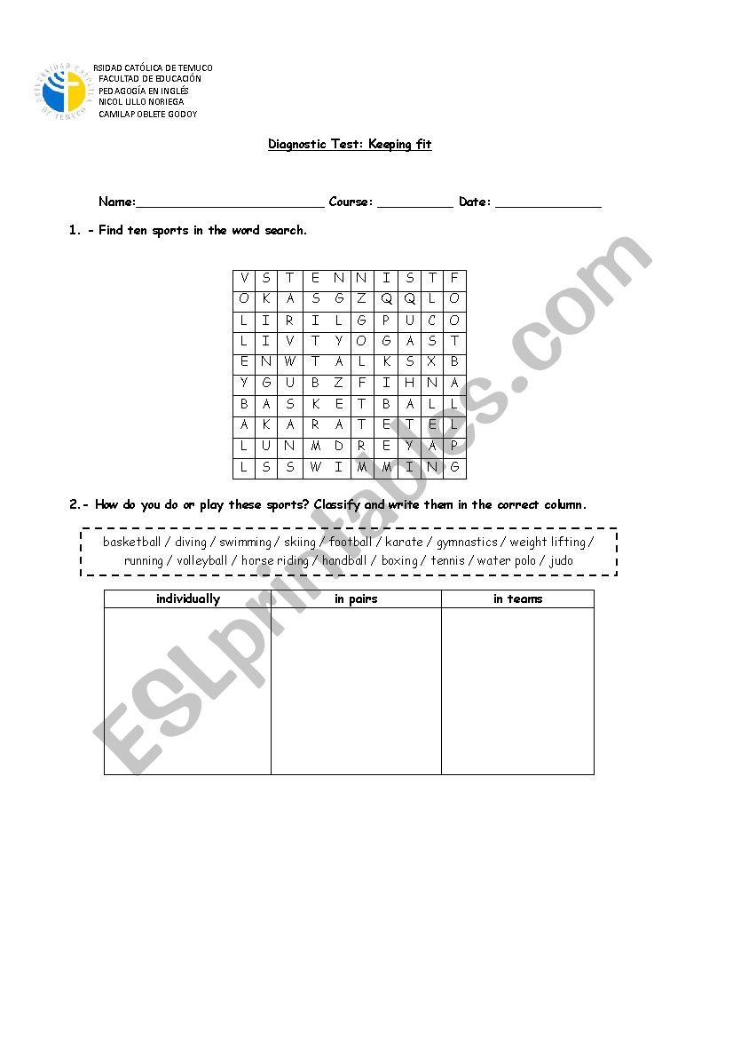 possessive pronouns worksheet