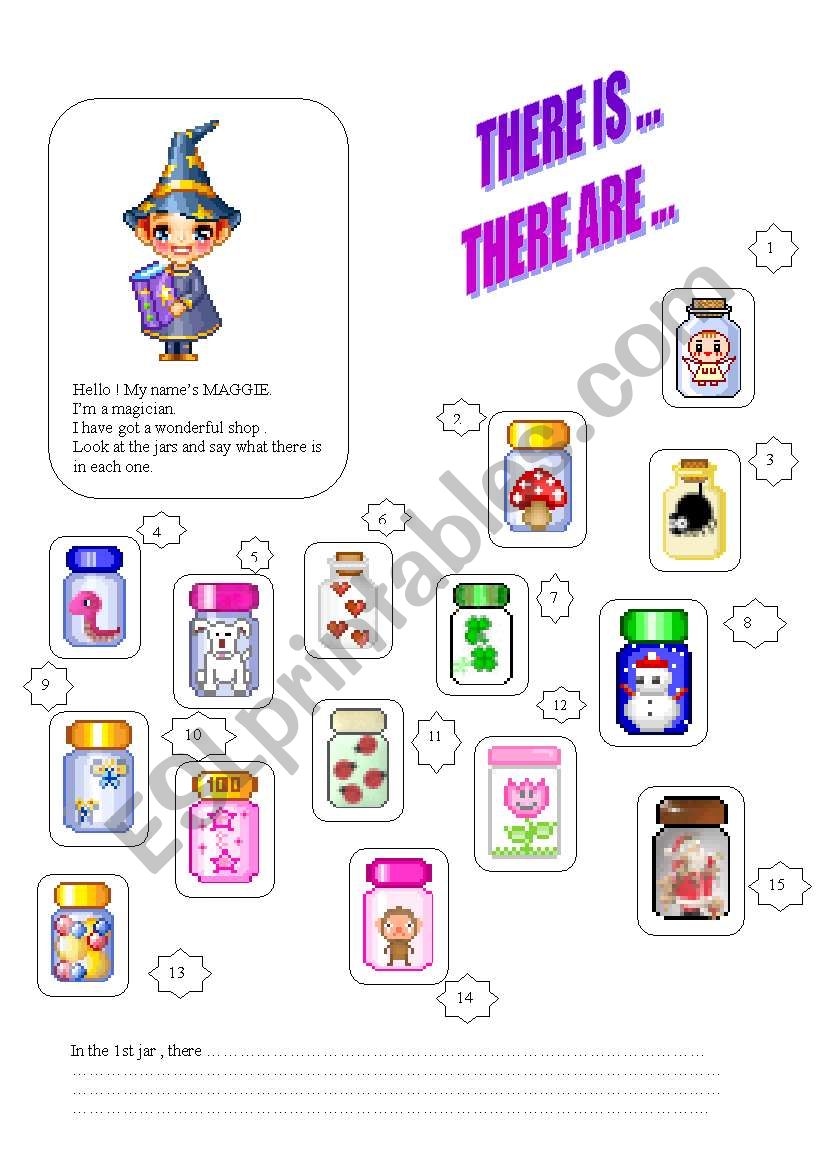 MAGGIE THE MAGICIAN worksheet