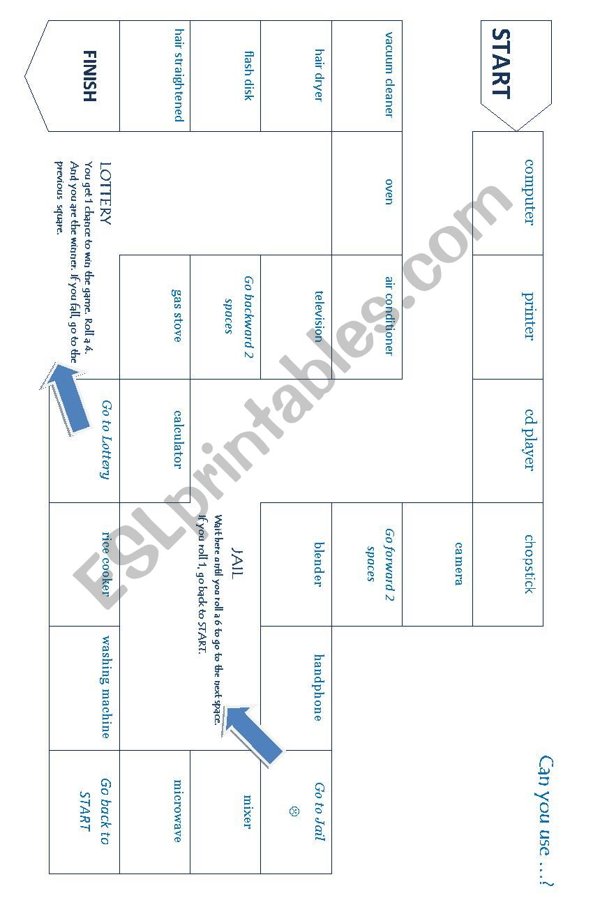 Can you use ...? worksheet