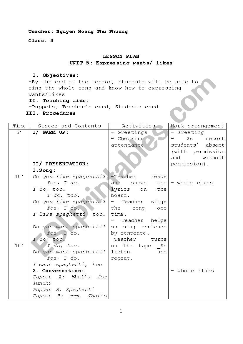 test for grade 3 worksheet
