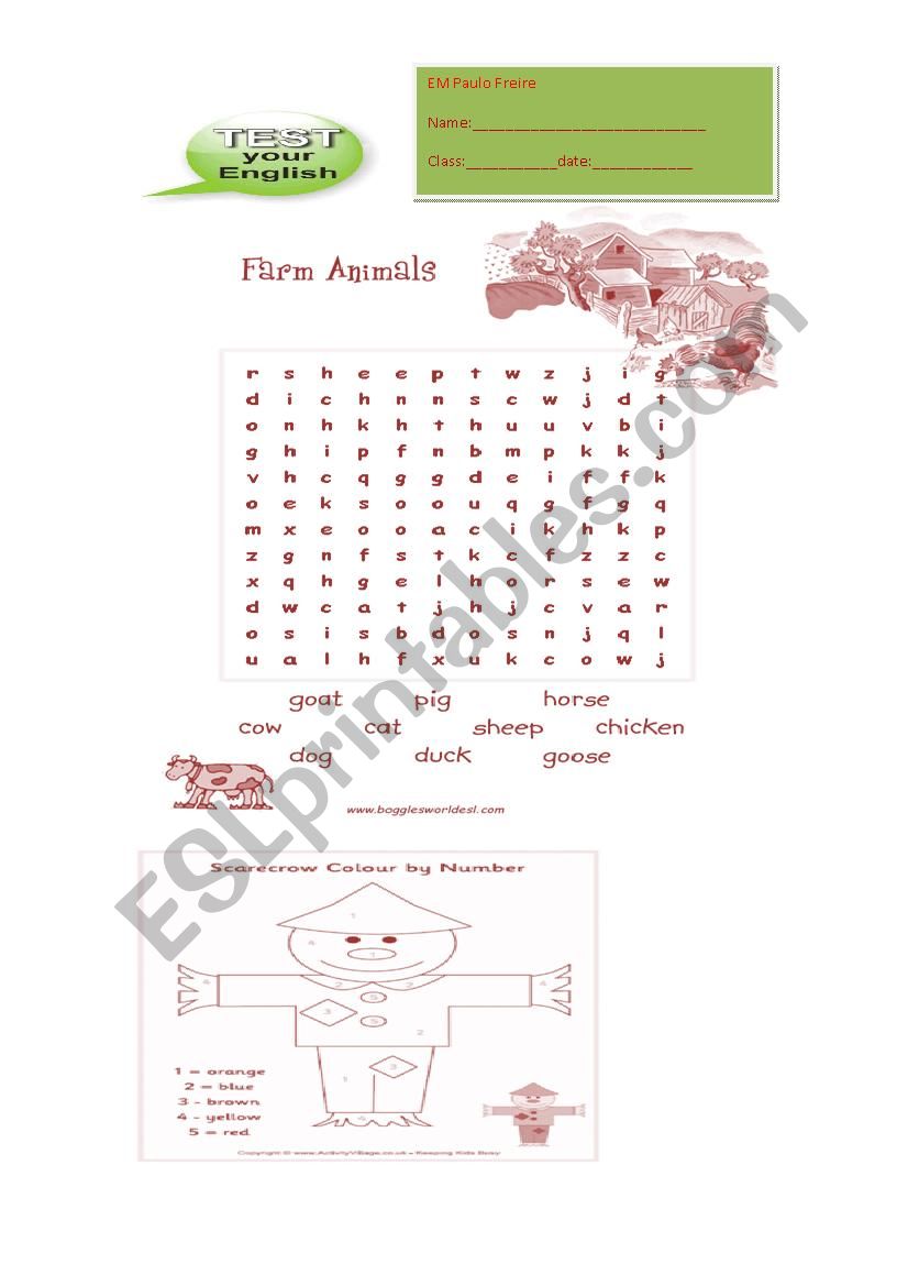 math and numbers worksheet