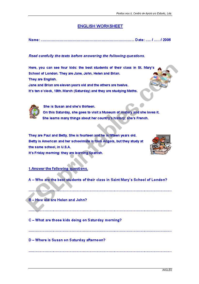 Worksheet worksheet