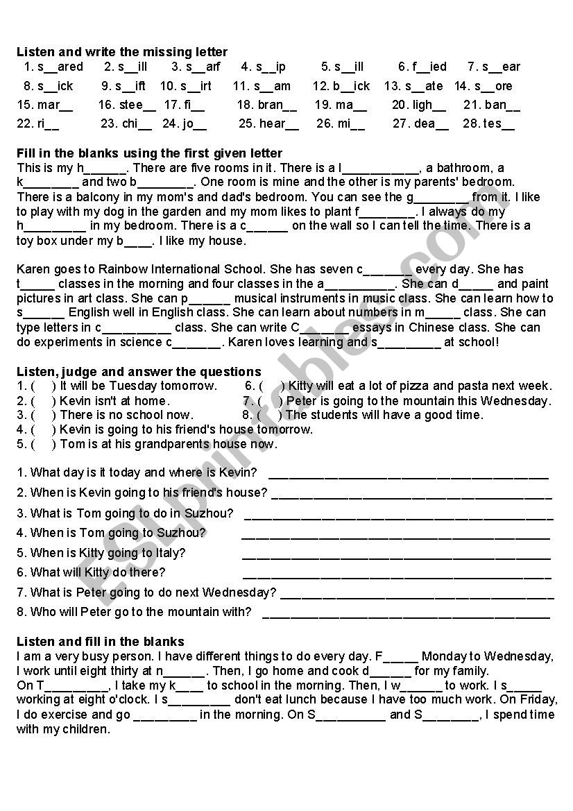 past simple worksheet worksheet