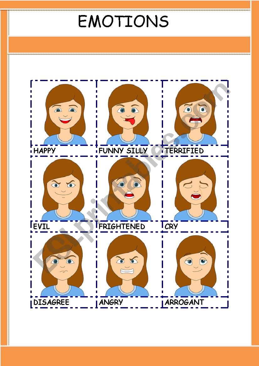 EMOTIONS 2 worksheet