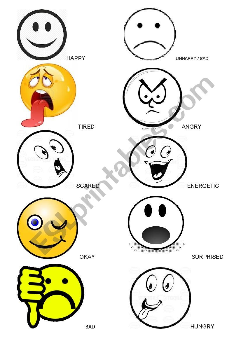 feelings worksheet