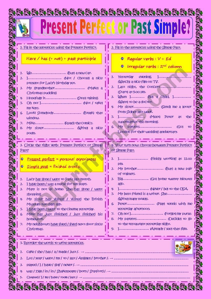 Present Perfect or Past Simple?