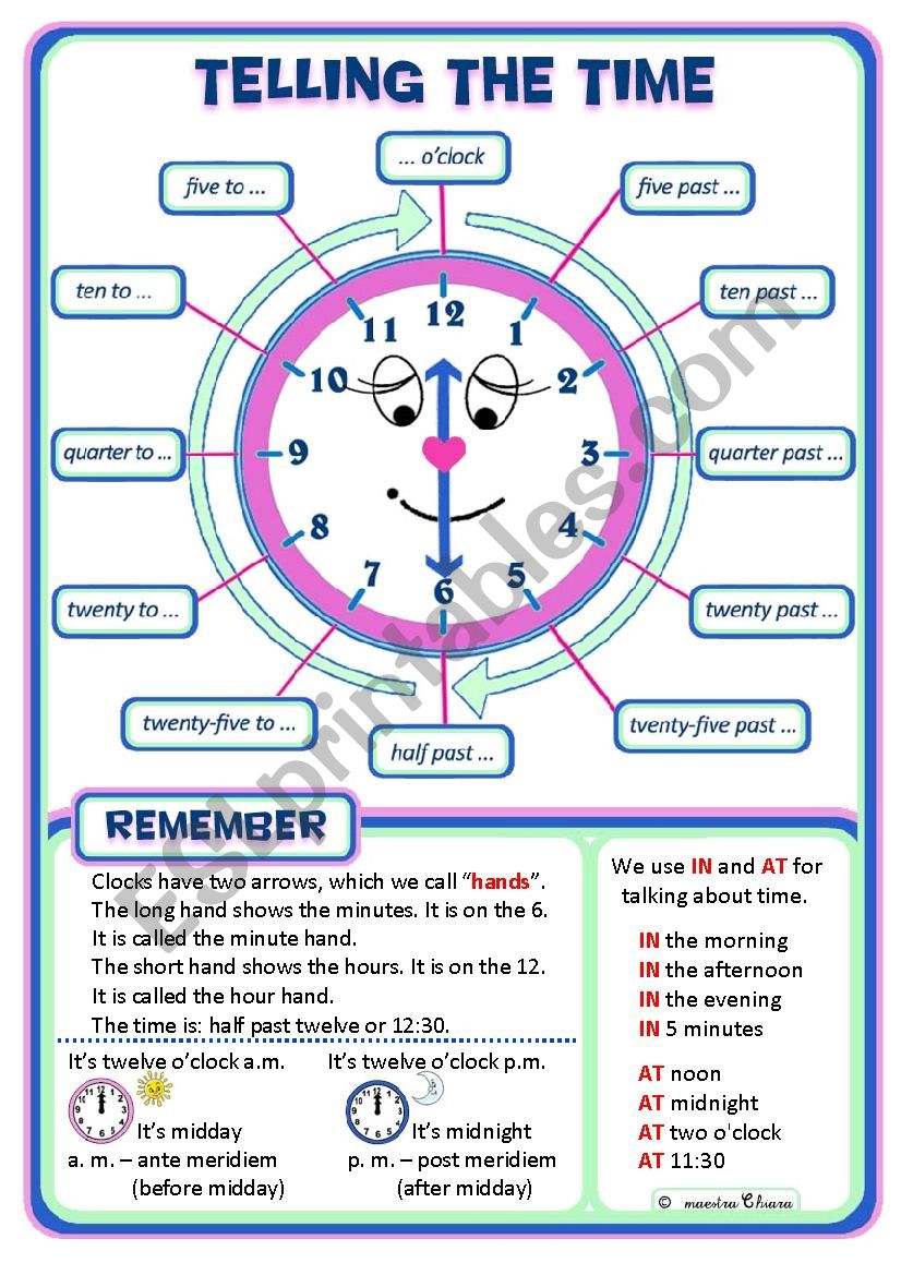 telling-the-time-poster-esl-worksheet-by-chiaretta