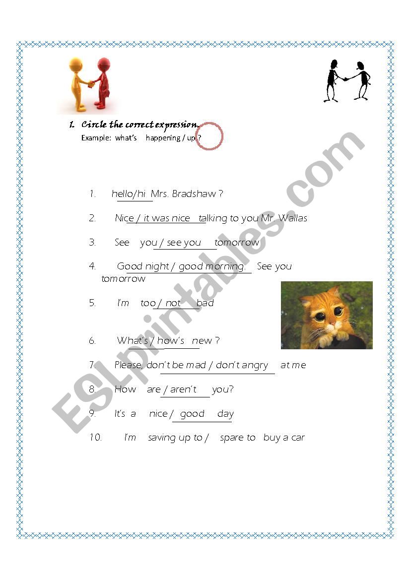expressions and idioms worksheet