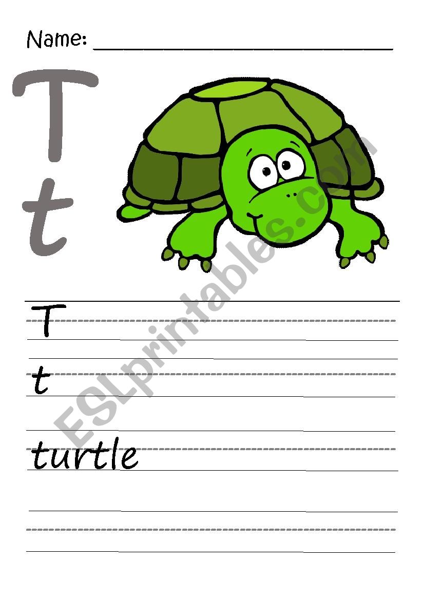 Animal alphabet (part 3) worksheet