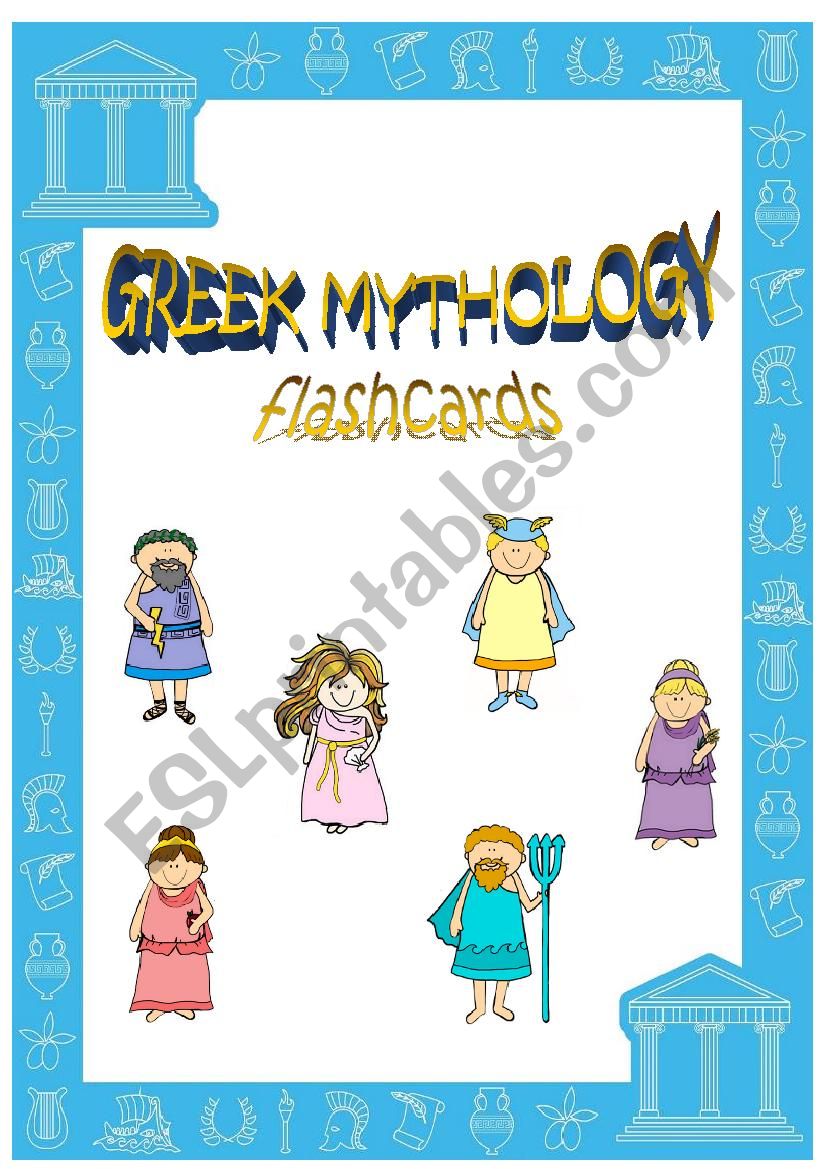 Greek Mythology Flash-cards (part 1)