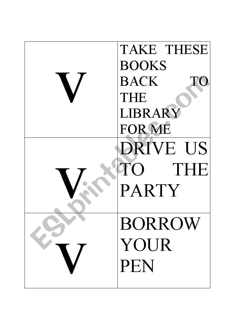 asking permission worksheet