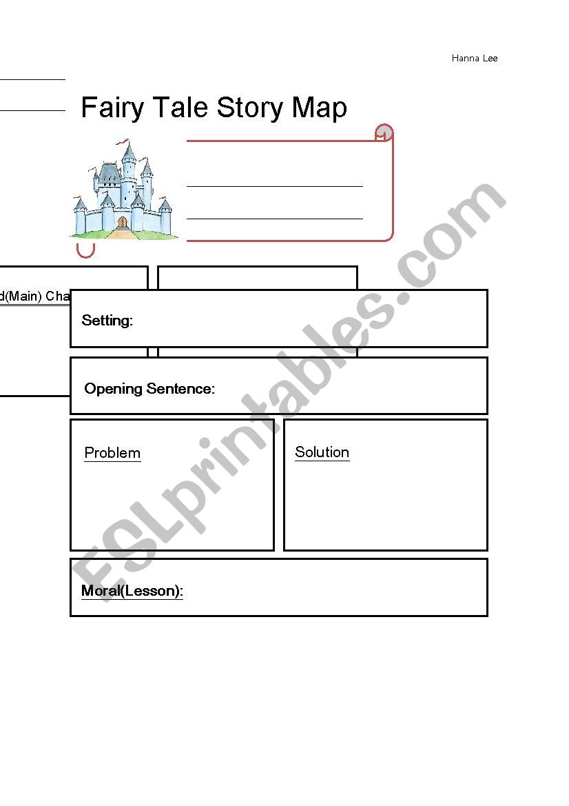 story map worksheet