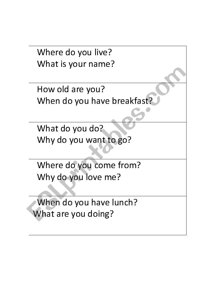 adiective worksheet