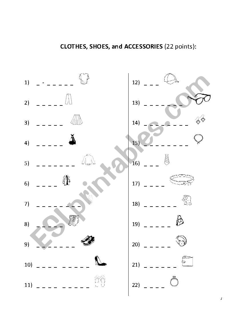 FINAL EXAM BLUE LEVEL worksheet
