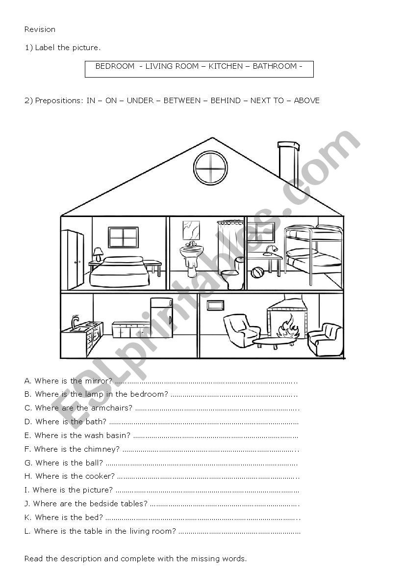 THERE IS - THERE ARE worksheet